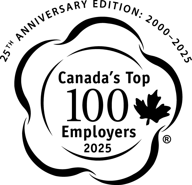 Canada's Top 100 Employers 2025 Logo