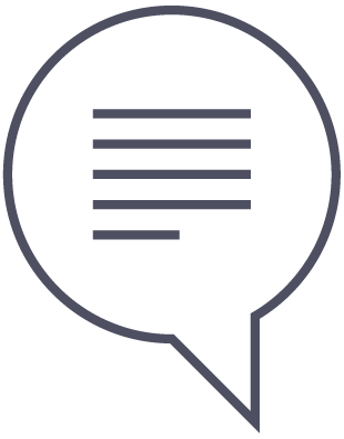 Word Bubble Icon