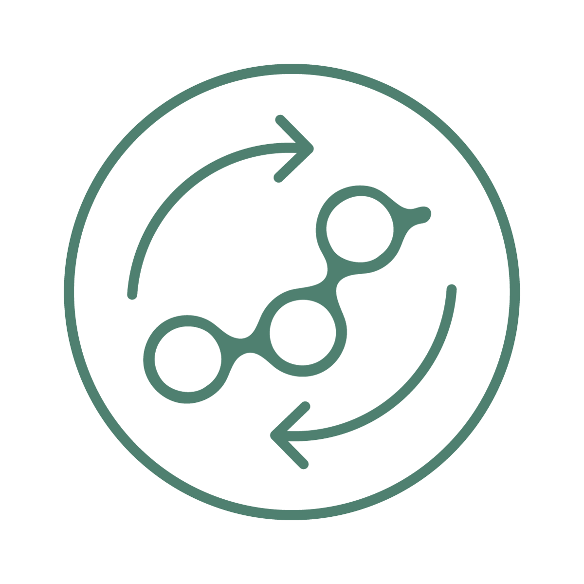 Symbole représentant la priorité du CCA relative aux compétences en matière de culture et gestion du changement.