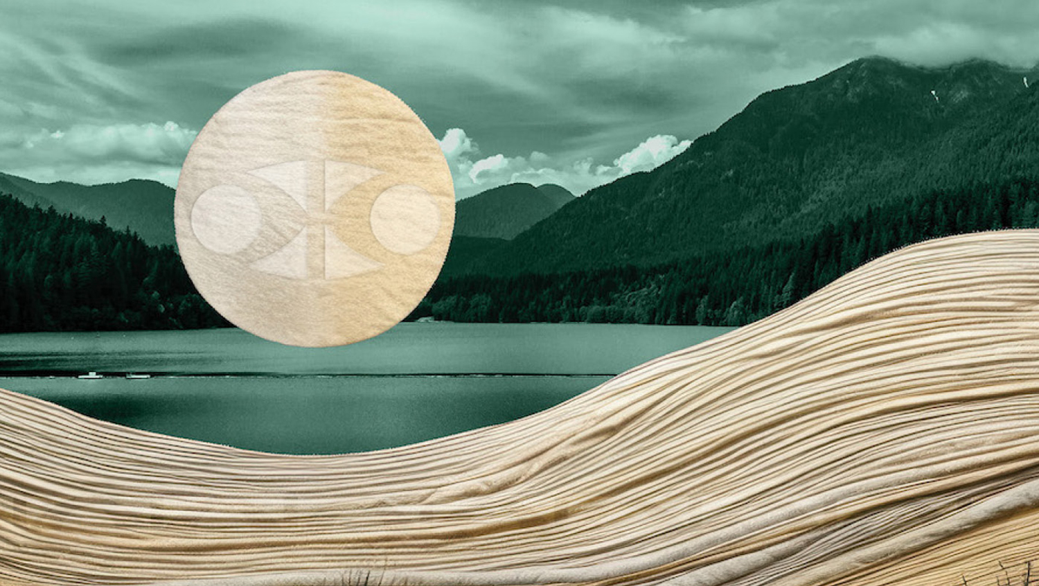 Indigenous Advisory Committee logo set against a stylized natural landscape, referencing the 2024 annual report.
