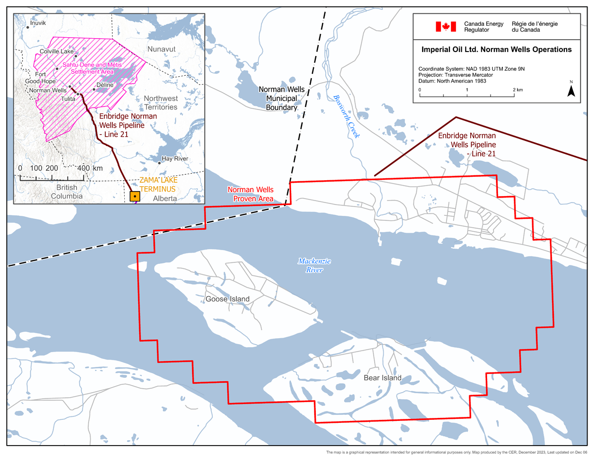 Imperial &ndash; Variance Application for Operations Authorization 1210-001 map
