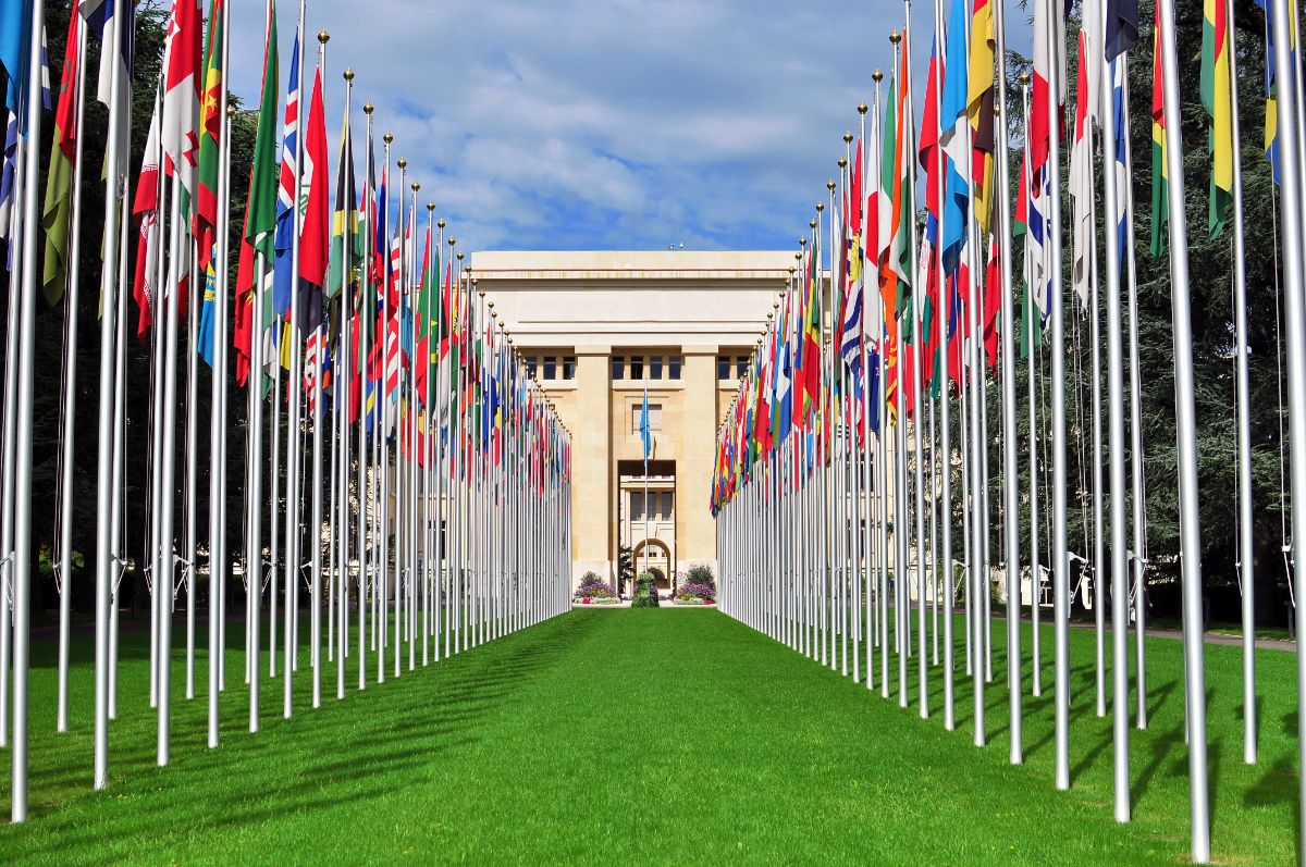 Édifice des Nations Unies.