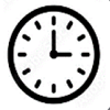 Icon &ndash; Clock representing time resources