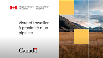 Exemple de couverture tiré de la vidéo Vivre et travailler à proximité d’un pipeline