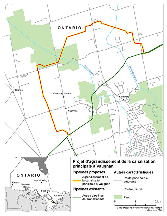 Carte du projet