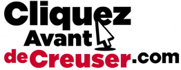 Logo &ndash; Cliquez Avant de Creuser