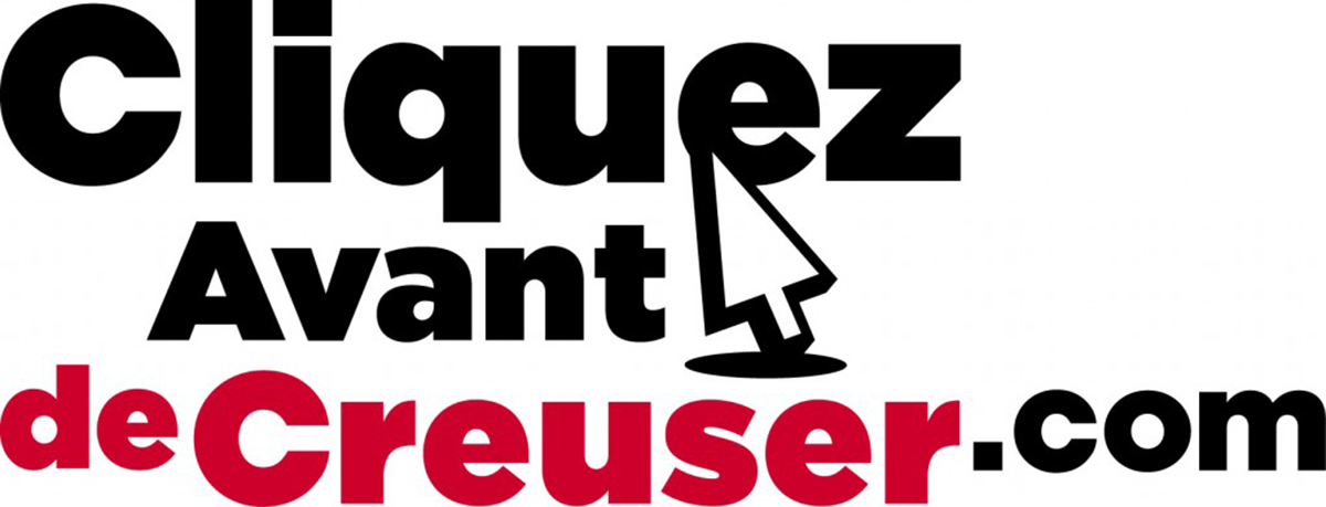 Logo&nbsp;: Cliquez Avant de Creuser